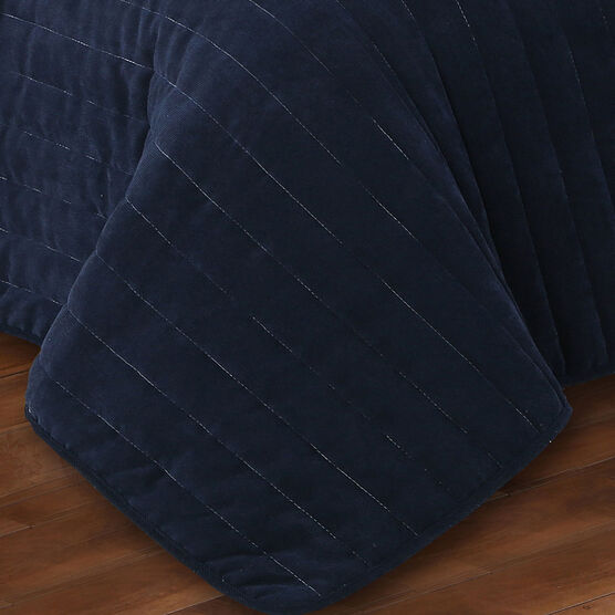 Estate Collection Caleb Corduroy Quilt Set, , on-hover image number null