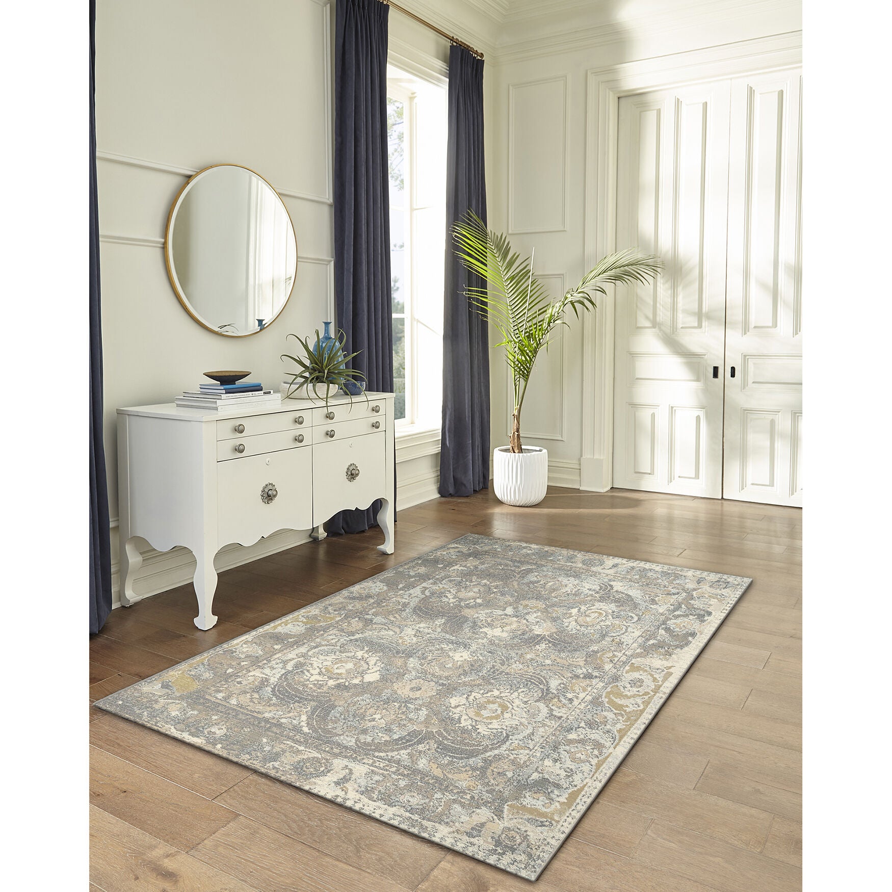 Liora Manne Marina Kashan Indoor/Outdoor Rug, , alternate image number 4