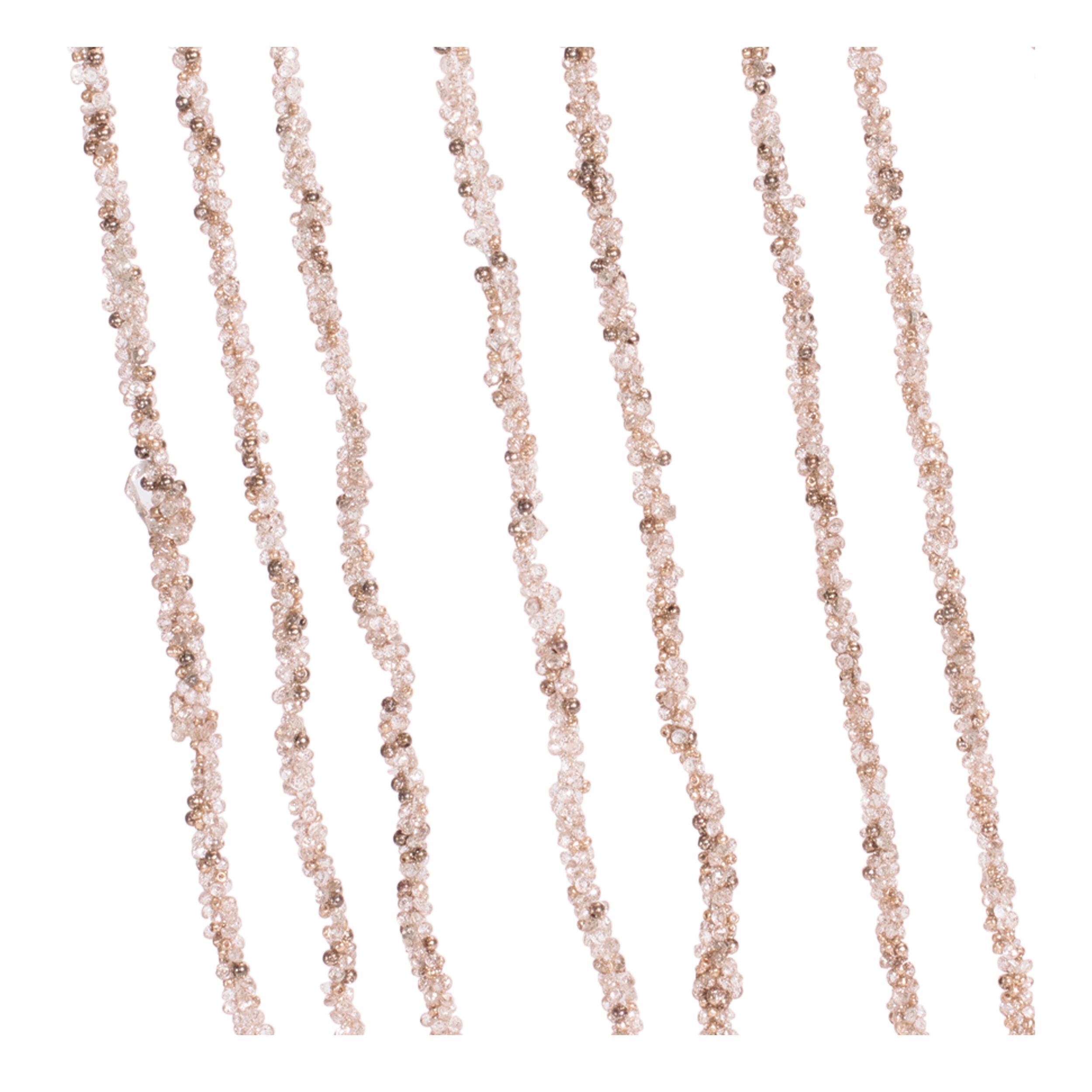 Beaded Icicle Drop Spray (Set of 2), GOLD, alternate image number 3
