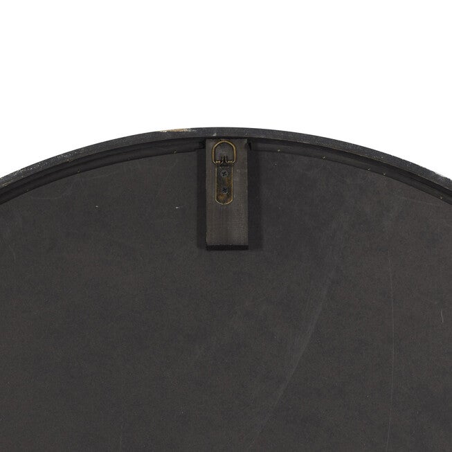 White Vintage Wood Wall Mirror, , on-hover image number 1