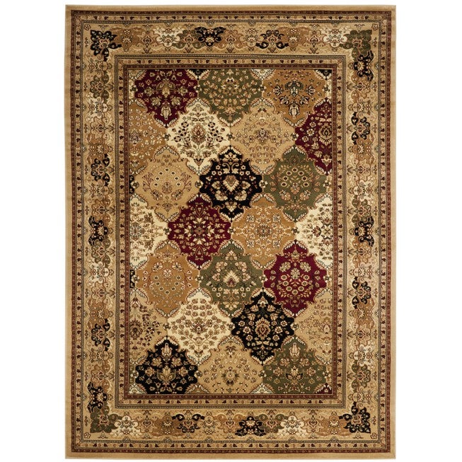 Lyndhurst 221 Multi / Beige 8' X 11' Large Rectangle Rug, MULTI BEIGE, hi-res image number 0