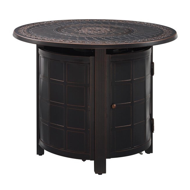 Columbia 34 inches Aluminum Round LPG Fire Pit, , alternate image number 2