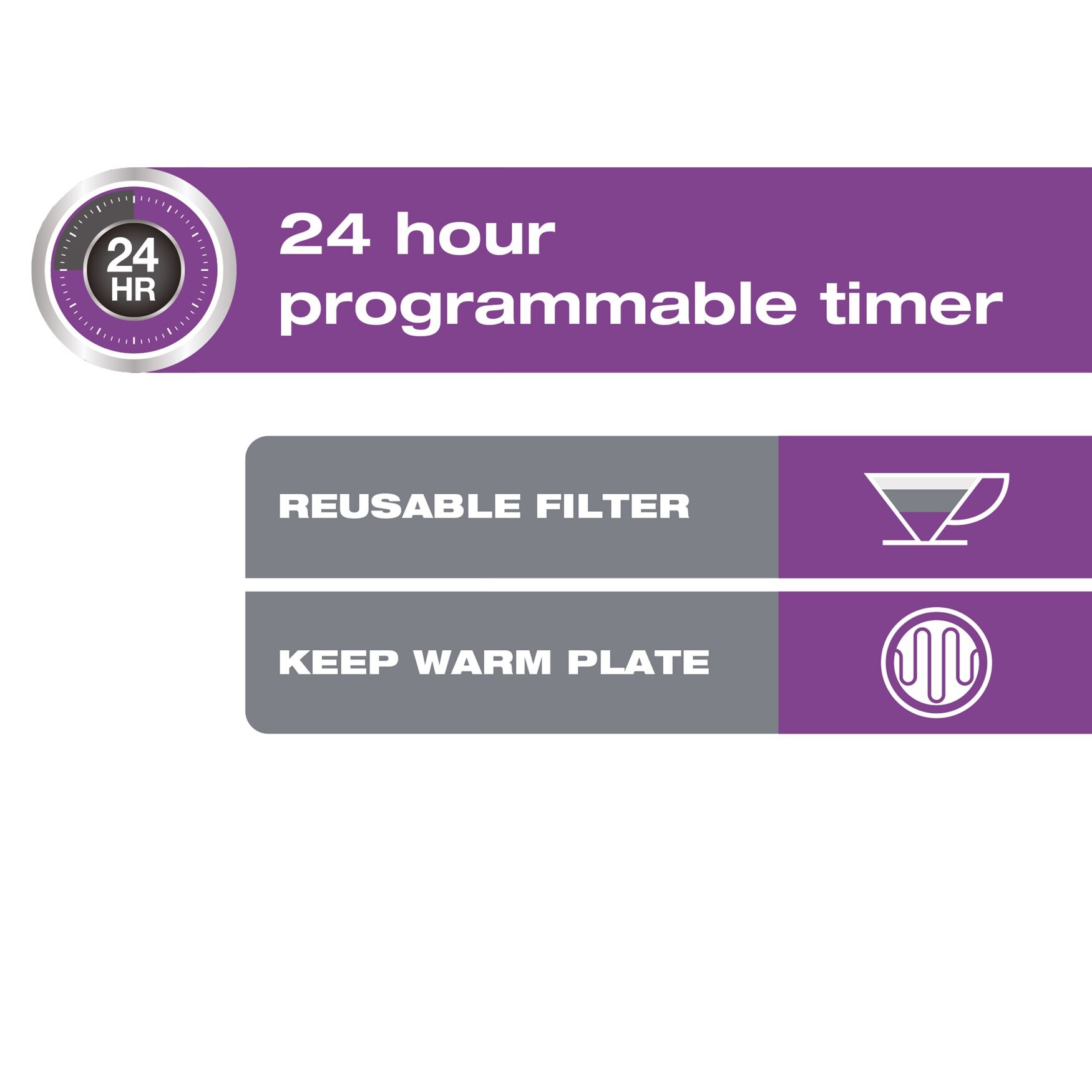 The Jumbo Java Coffee Maker - 14 Cups - Black, , alternate image number 4