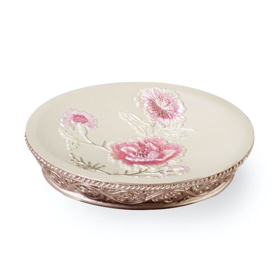 Dublin Rose Soap Dish, BEIGE, hi-res image number null