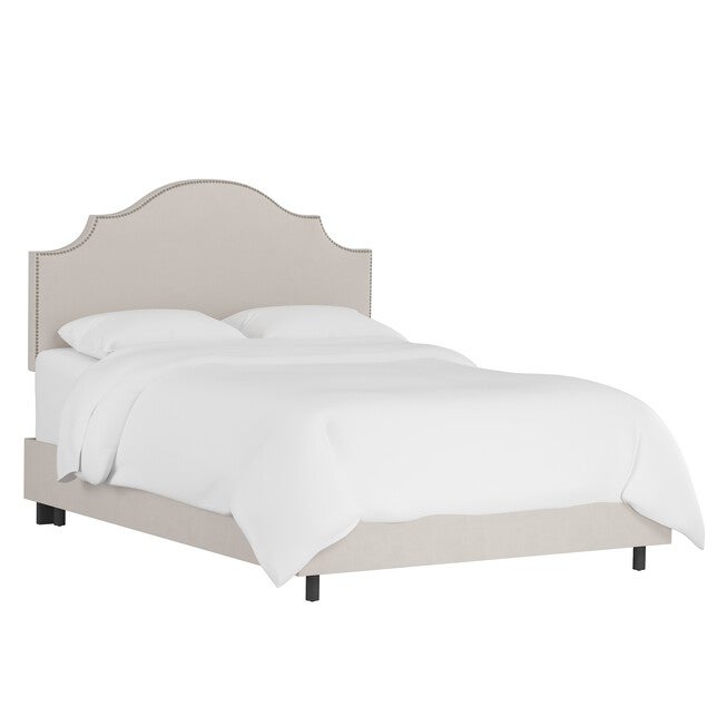 Nail Button Notched Bed, PREMIER PLATINUM, hi-res image number null