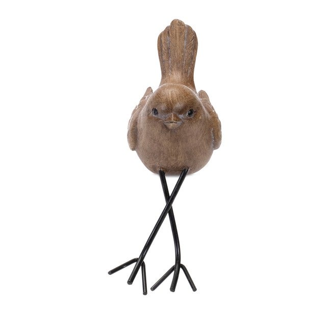Etched Bird Shelf Sitter (Set of 6), BROWN/BLACK, alternate image number null