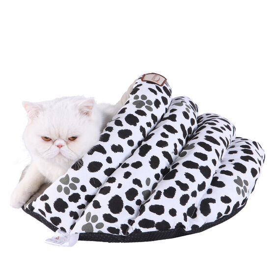 Slipper Cat Bed, Cozy Cave Pet Bed , Aniti Slip Warm Bed For Cats And Small Dogs, GREEN, hi-res image number null