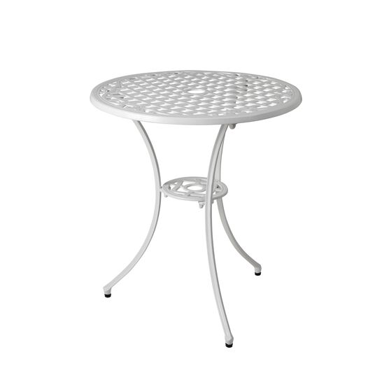 Palisade Aluminum 3-piece Bistro Set in White, , alternate image number null