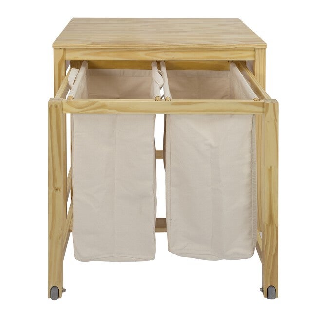 Eco Home Laundry Prep Hamper - Natural, , alternate image number 5