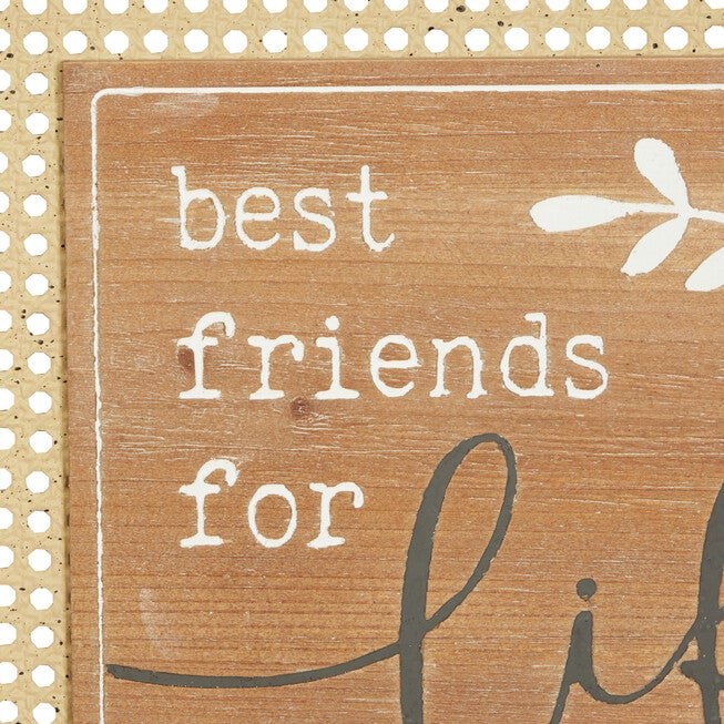 Set Of 2 Brown Wood Farmhouse Wall Decor, , alternate image number null