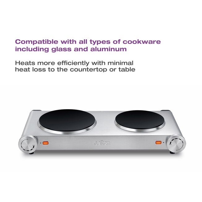 Infrared Cooktop - Double Burner, , alternate image number null