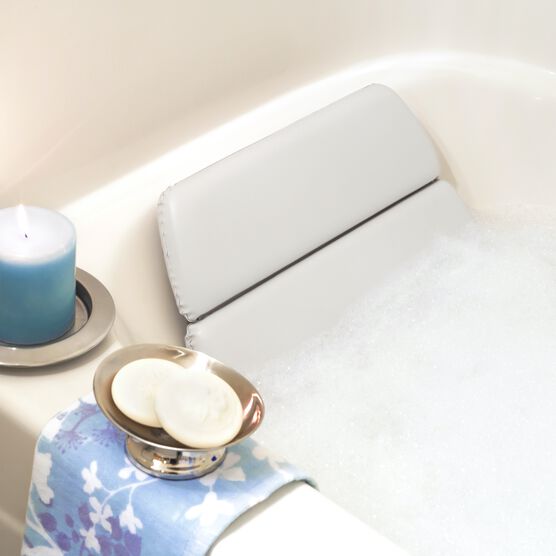 2 Panel Bath Spa Pillow Cool Grey, , alternate image number null