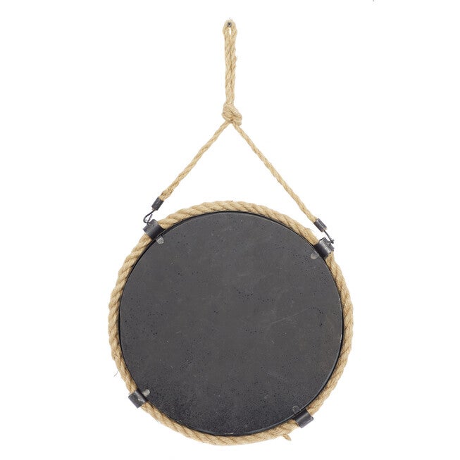 Set Of 2 Brown Metal Rustic Wall Mirrors, , on-hover image number 1