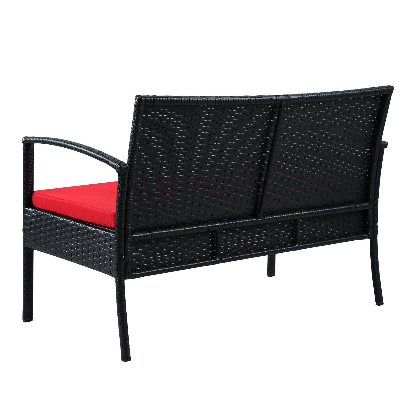 Saint Birch Savannah 4 Piece Rattan Sofa Seating Group With Cushions Seating, , alternate image number 13