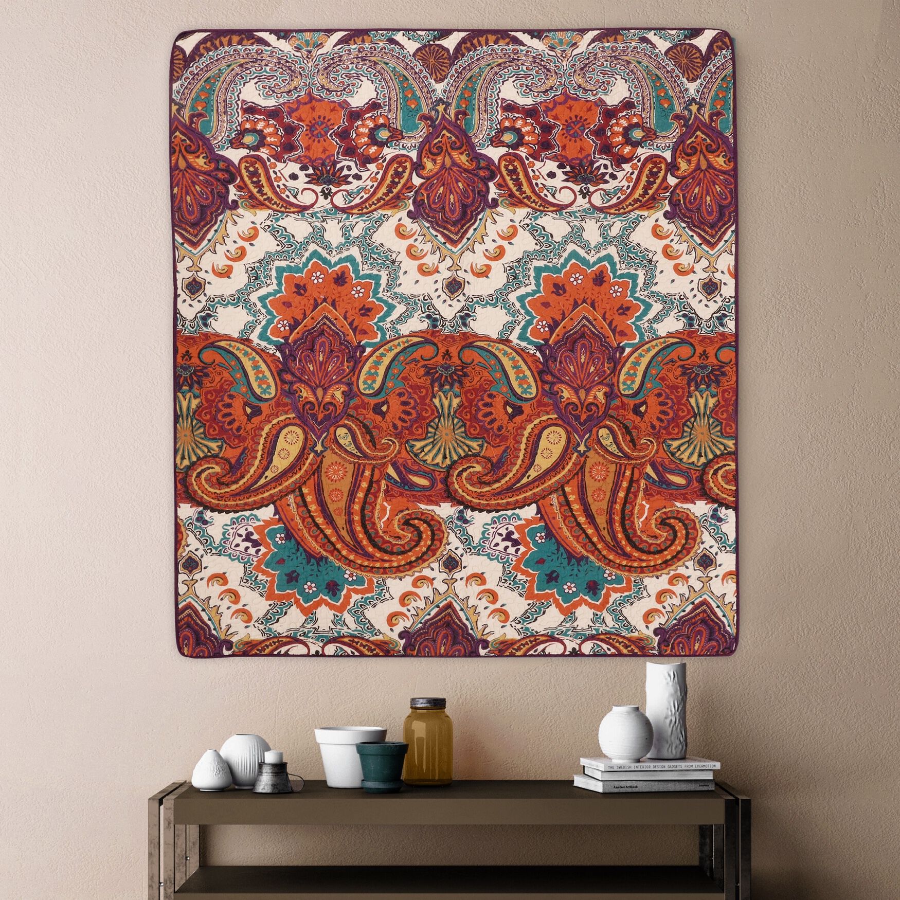 Nirvana Quilted Throw Blanket, , alternate image number 3