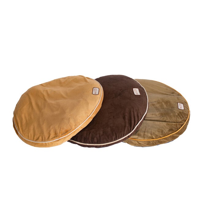 Poly Fill Dog Cushion Bed Pad, Mocha, , alternate image number 3