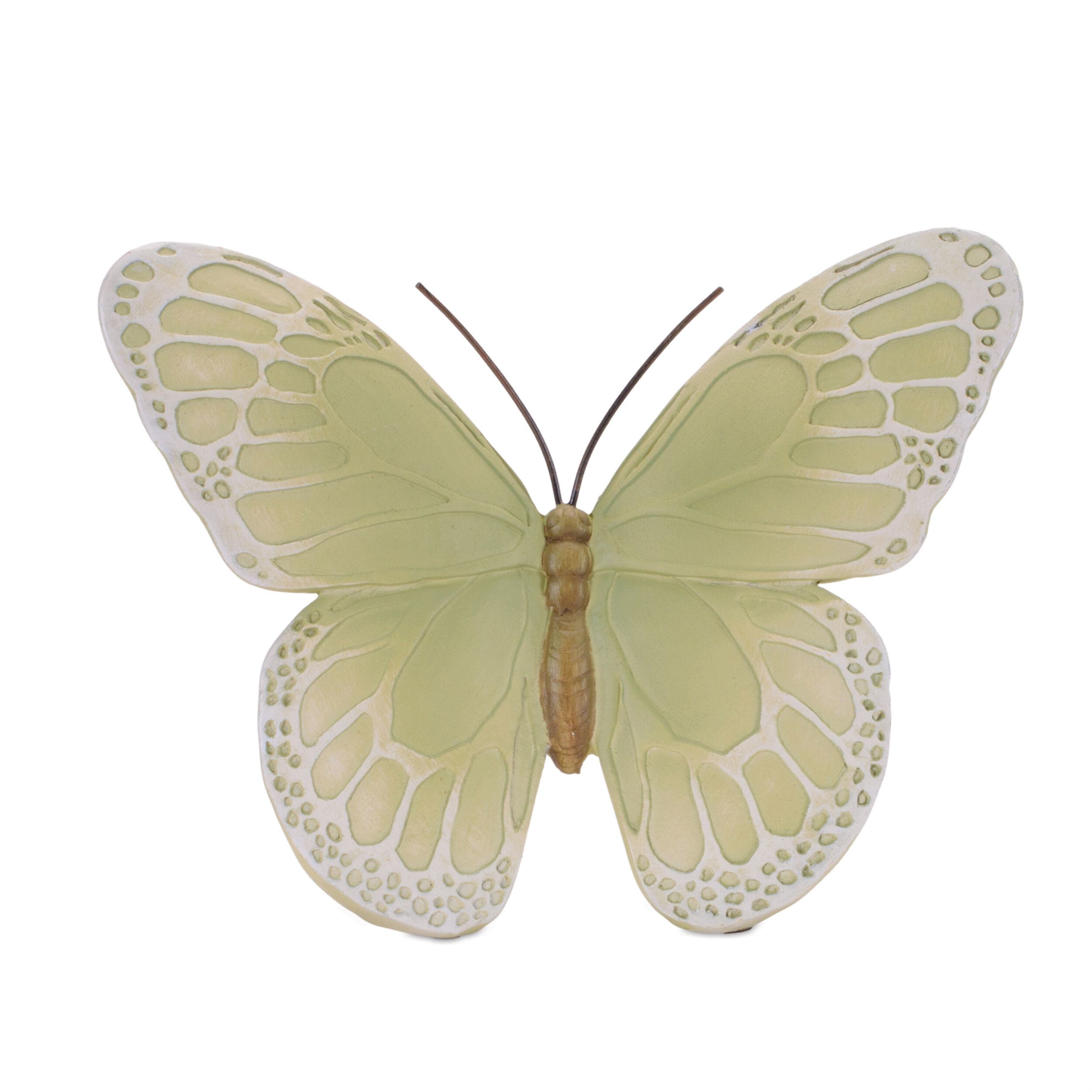 Colorful Butterfly Decor Set of 3, YELLOW GREEN PINK, alternate image number 3