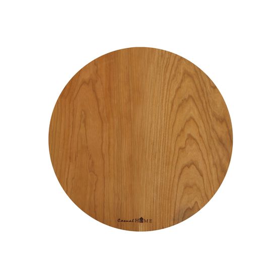Delice Cherry Round Cutting Board with Juice Drip Groove, , alternate image number null