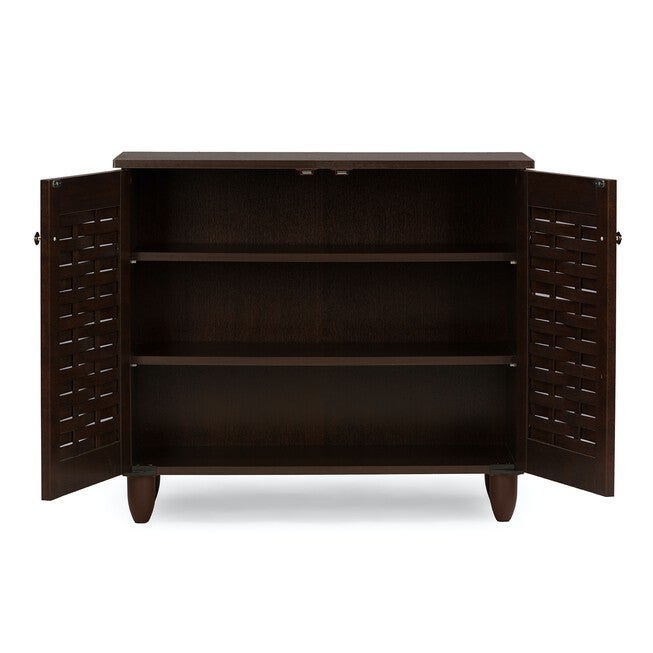 Winda 2-Door Wooden Entryway Shoes Storage Cabinet Furniture, , alternate image number null