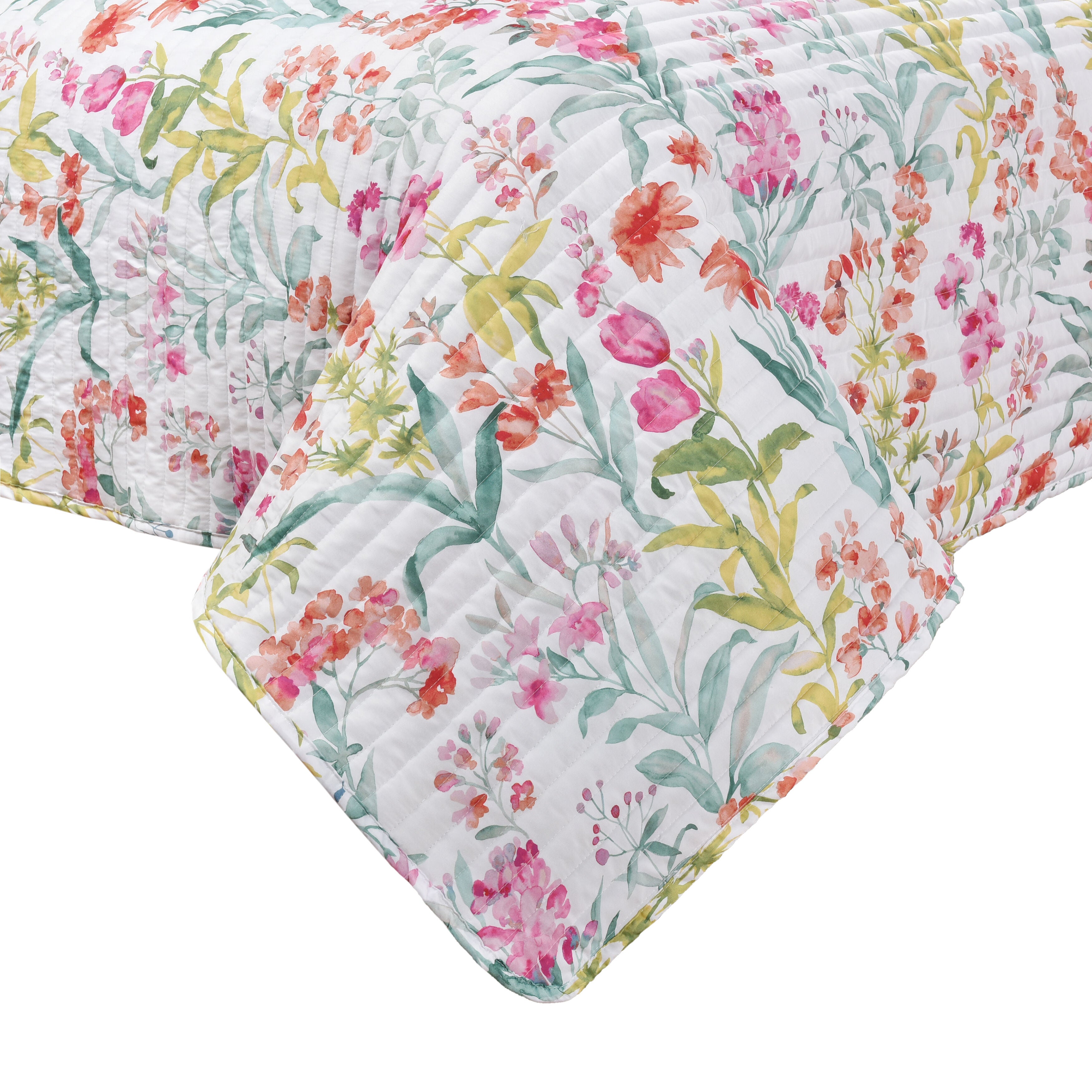 TALLULAH QUILT SET, PINK, alternate image number 3