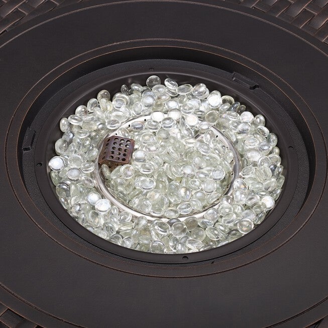 Hendricks Aluminum 34 inches Round LPG Fire Pit, , alternate image number 8