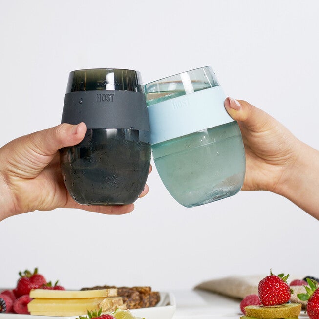 Wine Freeze Cooling Cup In Smoke (1 Pack) By, , alternate image number null