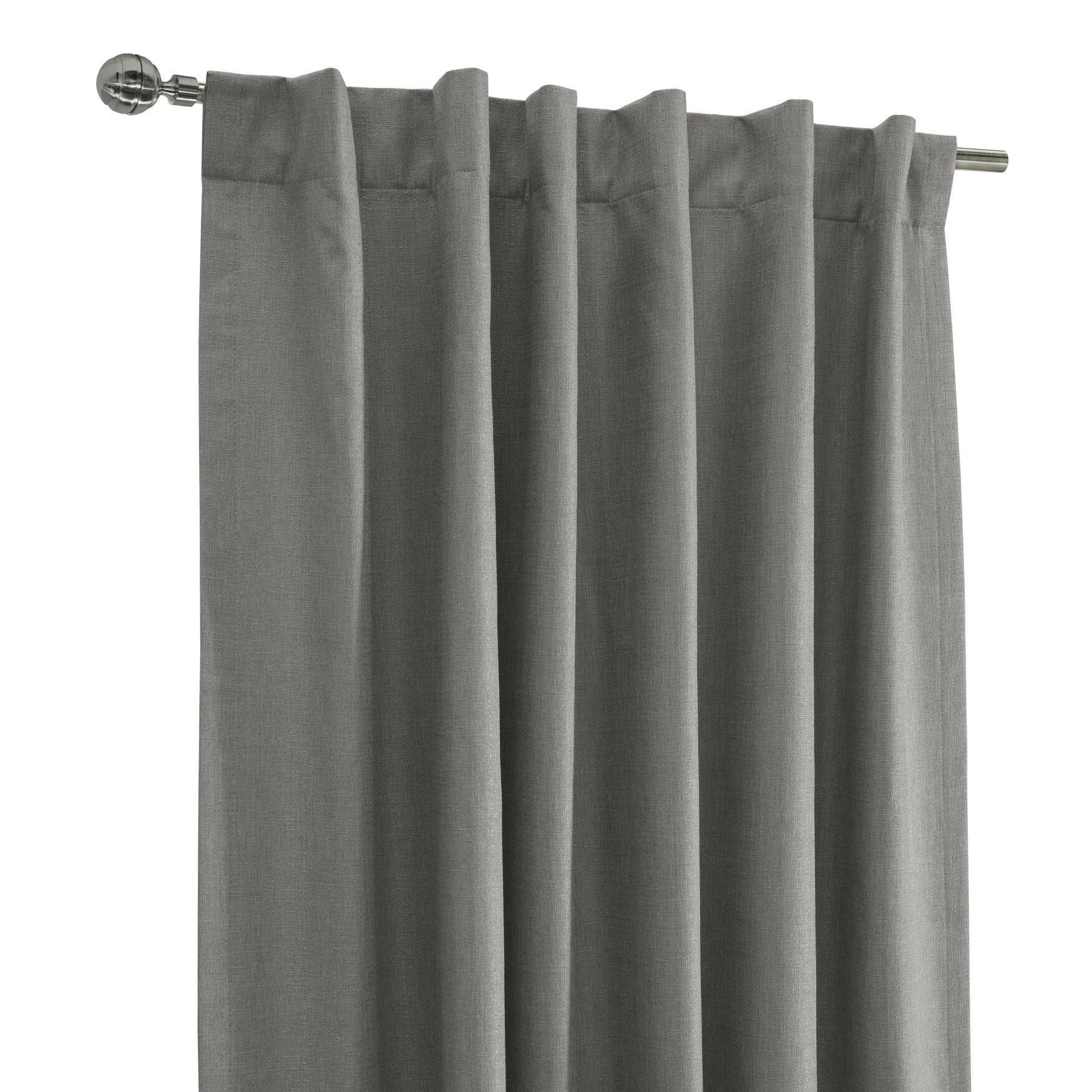 Baxter Blackout Dual Header Curtain Panel, , alternate image number 9