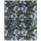 Liora Manne Marina Floral Indoor/Outdoor Rug, NAVY, hi-res image number null
