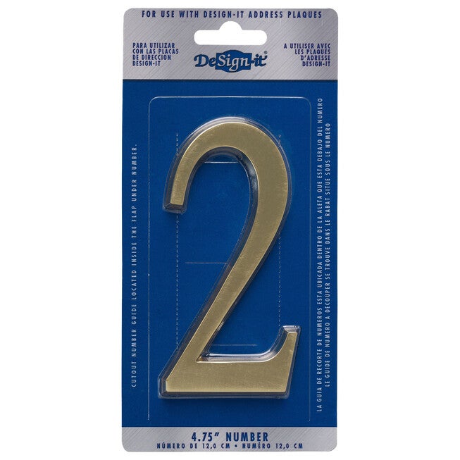 4¾" Numbers, , alternate image number 3