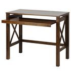 Montego Folding Desk with Pull-Out-Warm Brown, , alternate image number null