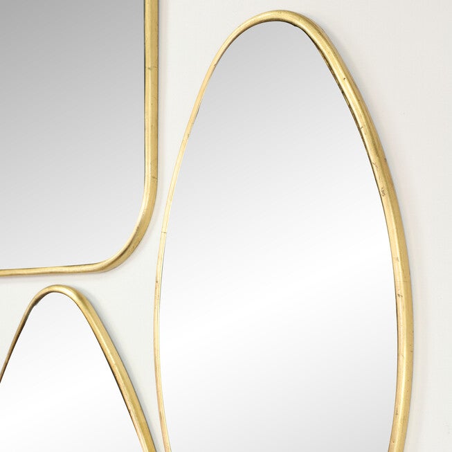 Cosmoliving By Cosmopolitan Set Of 4 Wall Mirror, , alternate image number 4