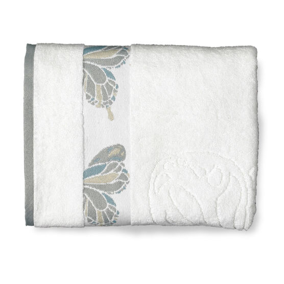 Butterfly Towel, WHITE, hi-res image number null