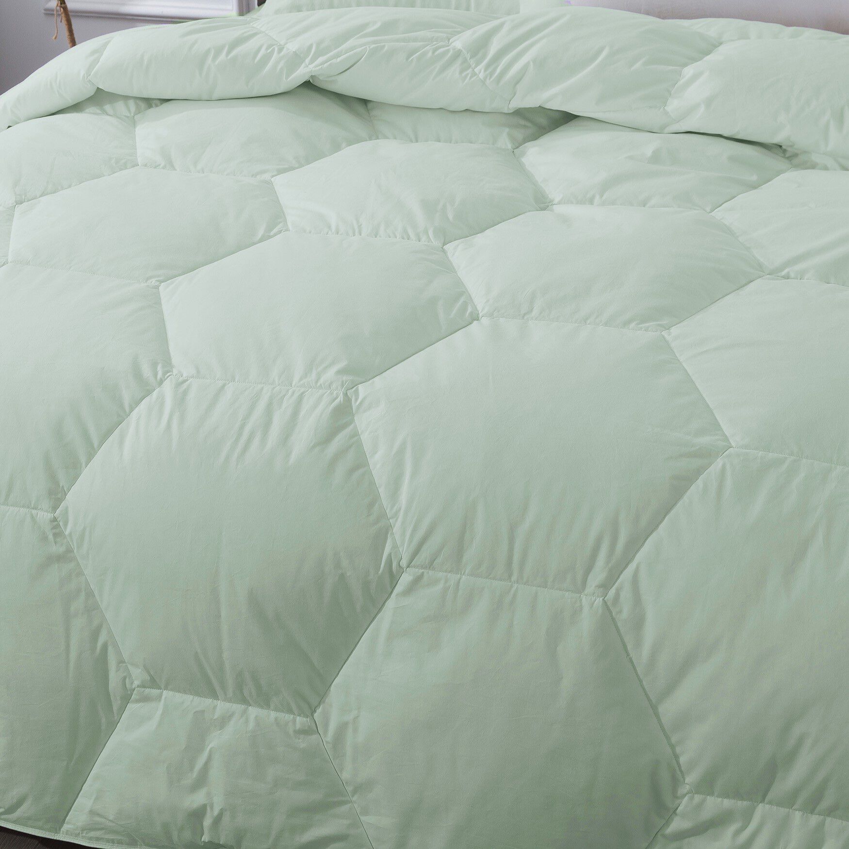 Honeycomb Stitch Down Alternative Comforter, , on-hover image number 1