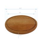 Delice Cherry Round Cutting Board with Juice Drip Groove, , alternate image number null