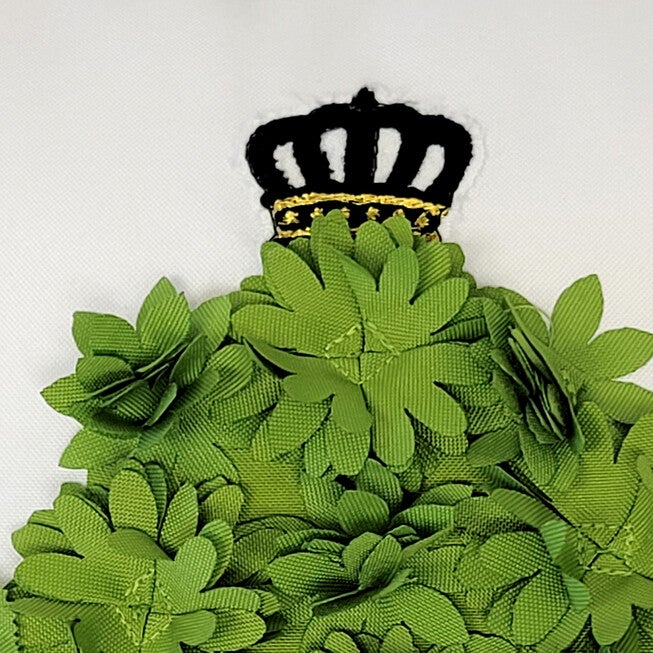 Edie @ Home Indoor/Outdoor Crowned Dimensional Topiary Decorative Throw Pillow 20X20, Leaf Multi, , alternate image number null