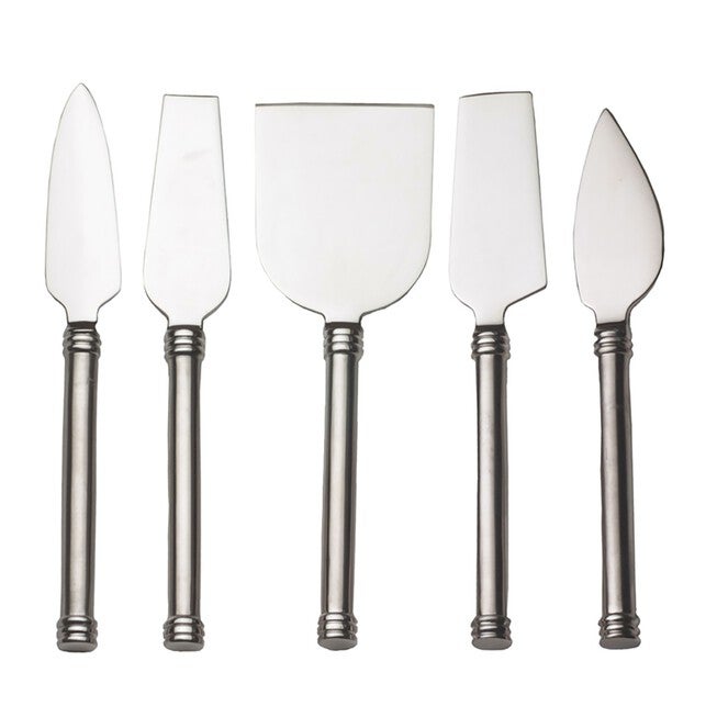 Cheese Knife Stainless Steel, Set 5, GRAY, hi-res image number null