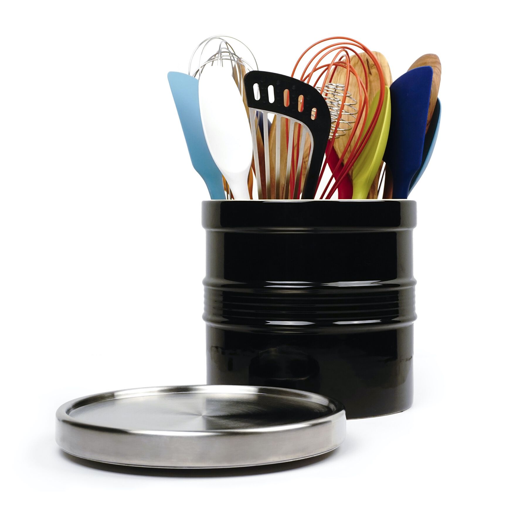 Tool Crock Turntable - Stainless Steel, , alternate image number 2