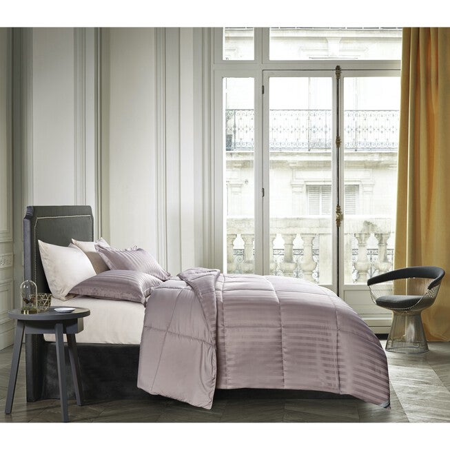 Kathy Ireland 3-PC Reversible Down Alternative Comforter, Taupe, , alternate image number 2