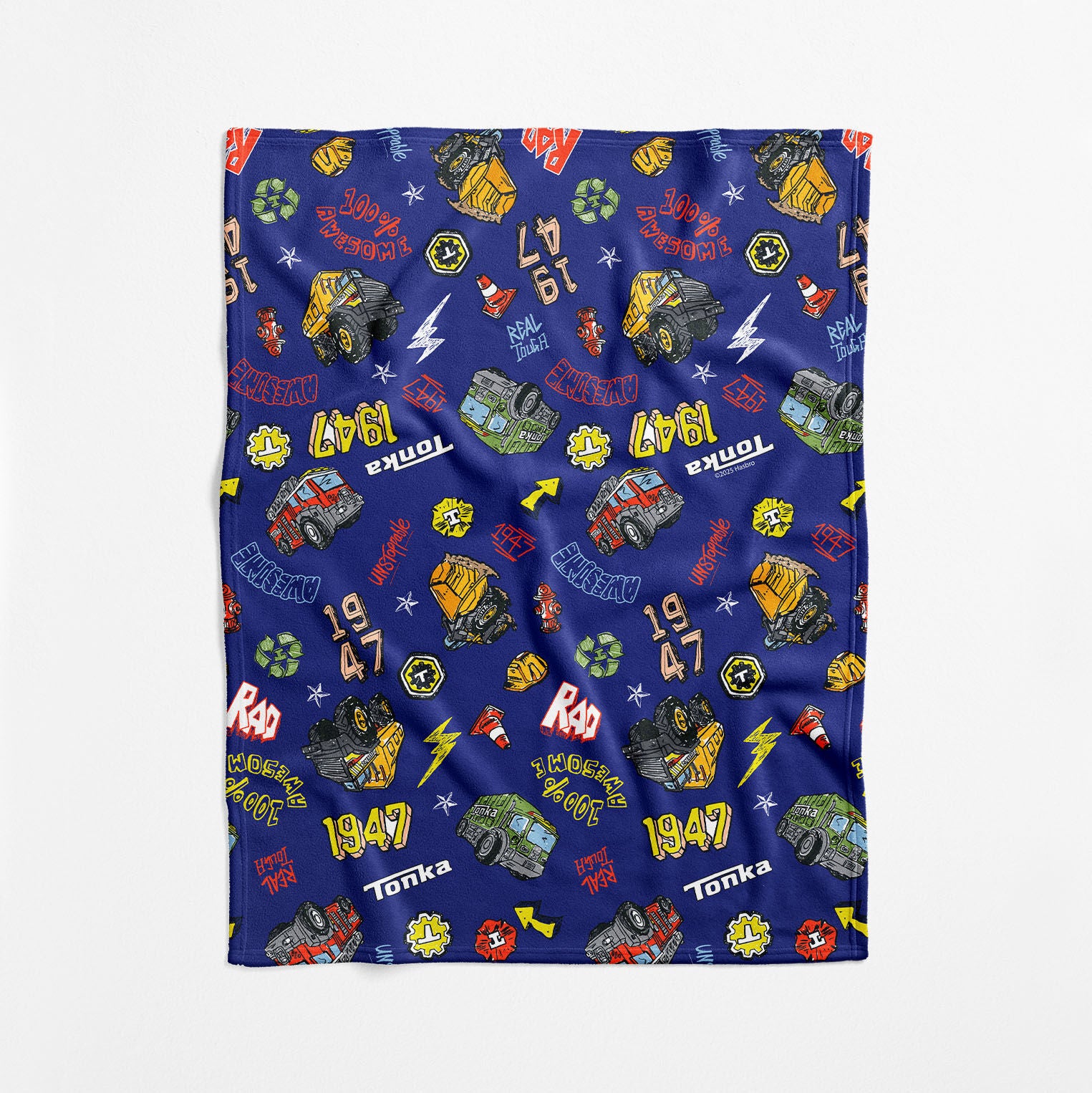 Hasbro Tonka Swaddle Blanket 40x50 inches, TONKA, hi-res image number 0