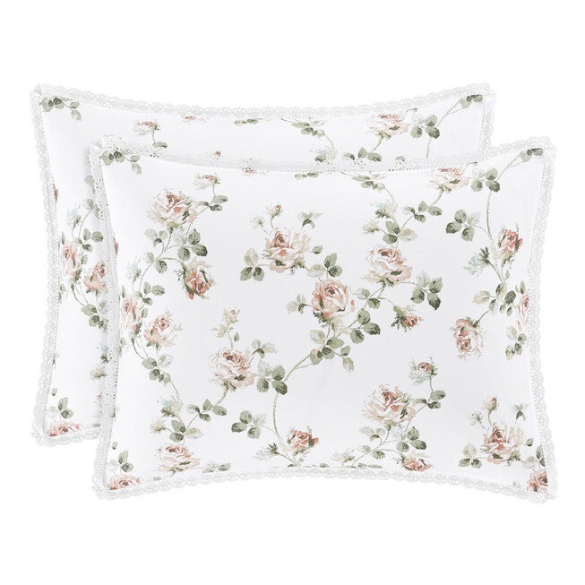 Rialto Sage 4 Piece Comforter Set, SAGE, alternate image number null