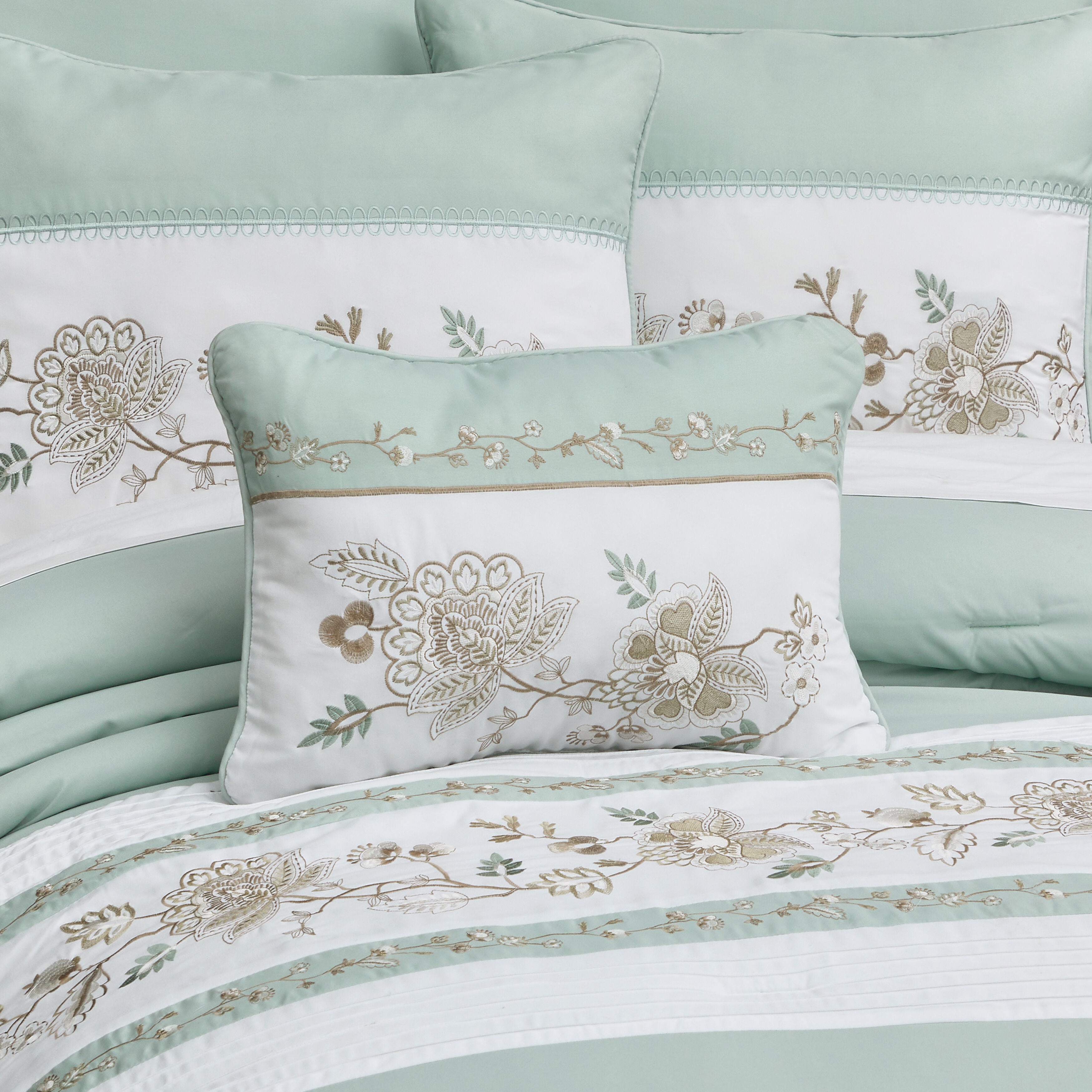 SPRING SOCIAL BOUDOIR DECORATIVE THROW PILLOW, SPA, hi-res image number 0