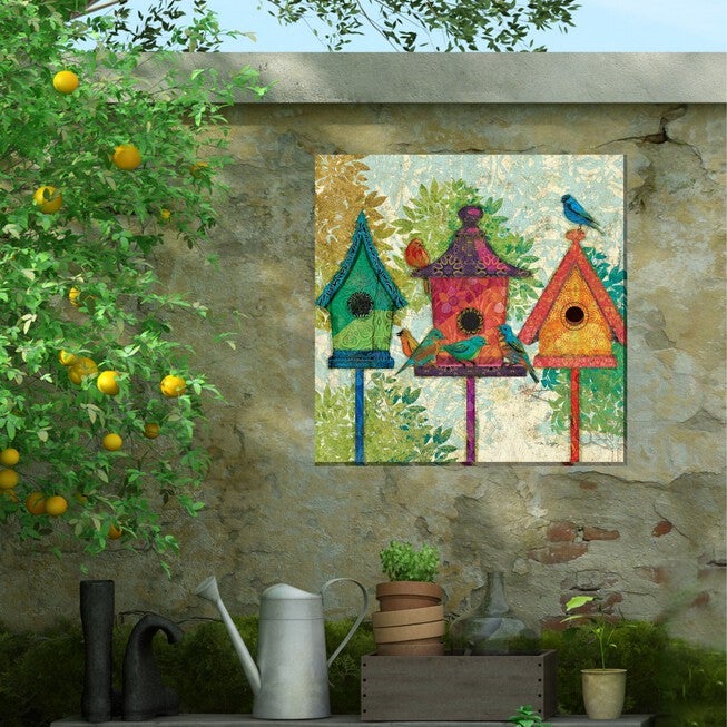 THREE NEIGHBORS OUTDOOR ART 24X24, , on-hover image number null