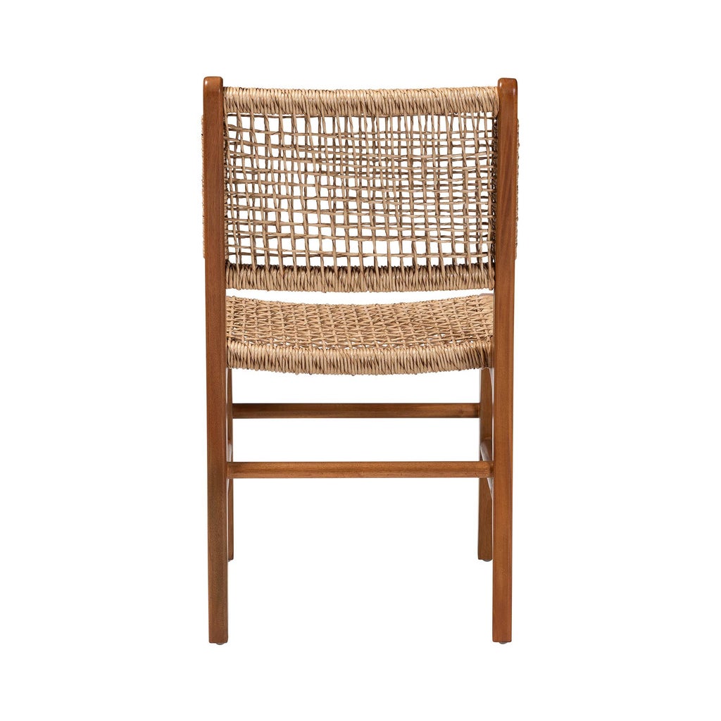 Back and seat detail of Ariba Viro fiber chair
