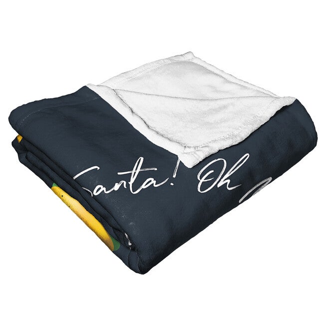 Wb Elf Omg Santa Silk Touch Throw Blanket, , alternate image number null