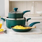 8 Piece Non Stick Aluminum Cookware Set, , alternate image number null