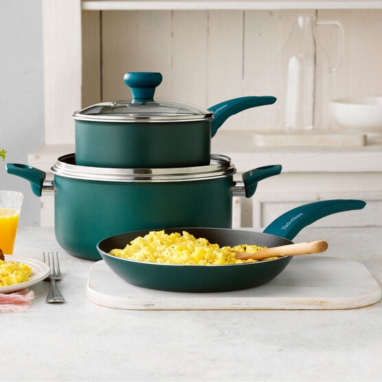 8 Piece Non Stick Aluminum Cookware Set, , alternate image number null