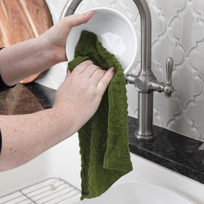 Royale 3Pk Solid Dish Cloth, , alternate image number 3