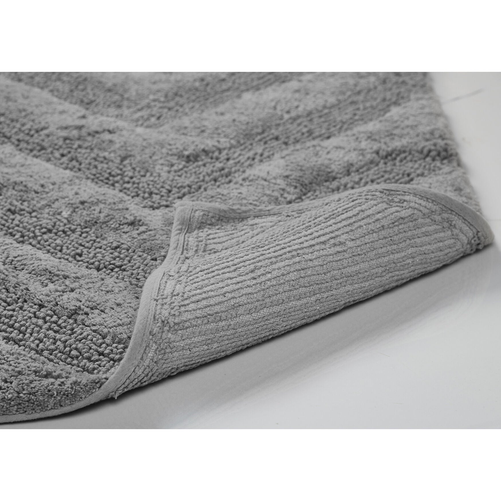 Hugo Collection 100% Cotton 3 Piece (17 inches X 24 inches | 24 inches X 40 inches | 20 inches X 60 inches) Bath Rug Set, , alternate image number 2