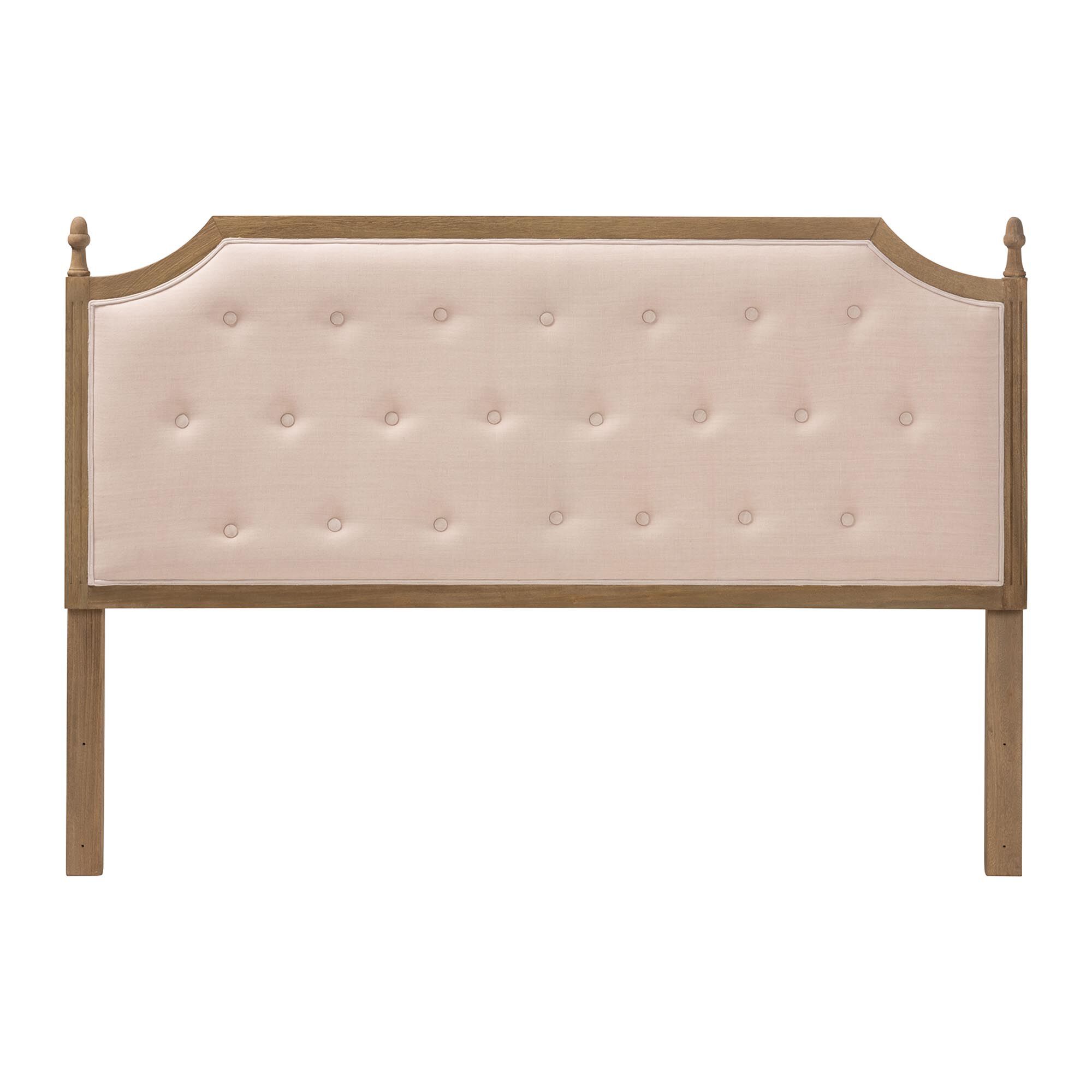 Lourdes Upholstered Headboard, BEIGE, alternate image number 2