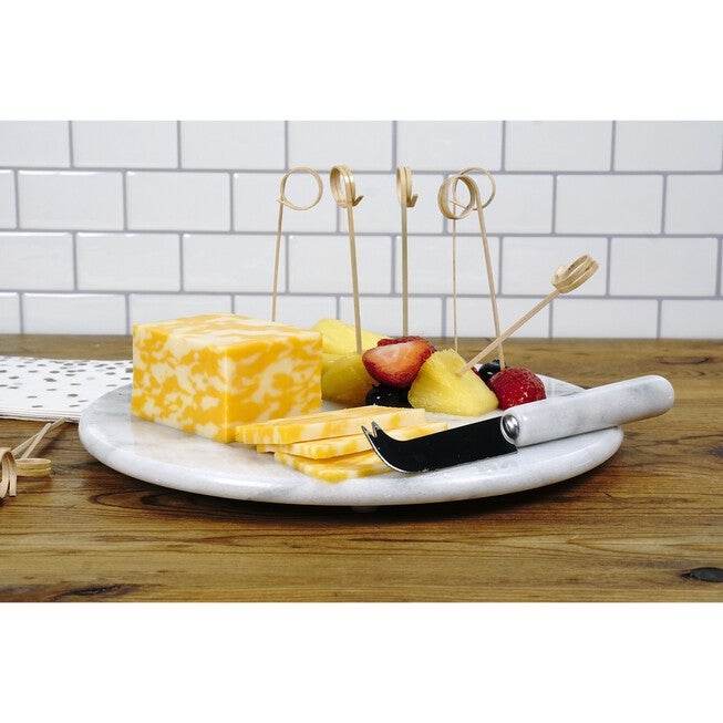 White Marble Cheese Board, , alternate image number null